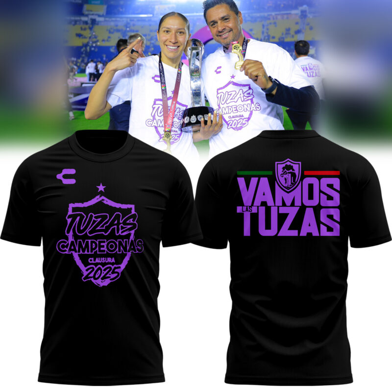 Camiseta Edición Limitada del Club Pachuca Femenil CAMPEONAS Clausura 2025 II