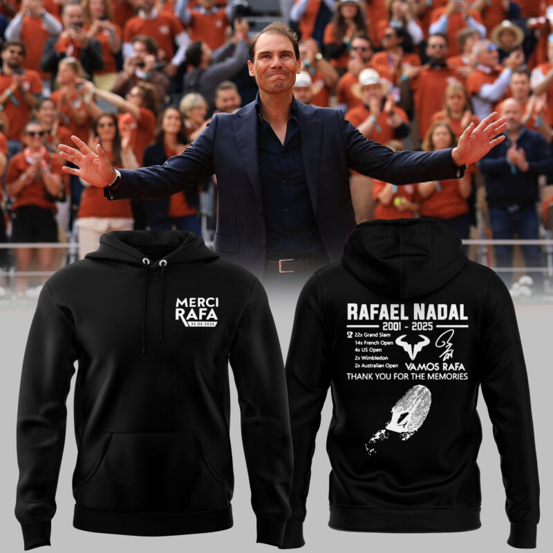 Exclusive Versio Rafael Nadal Black Hoodie 2025