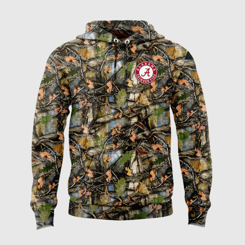 Alabama Crimson Tide Camo Limited Edition 2025  Hoodie - Image 2