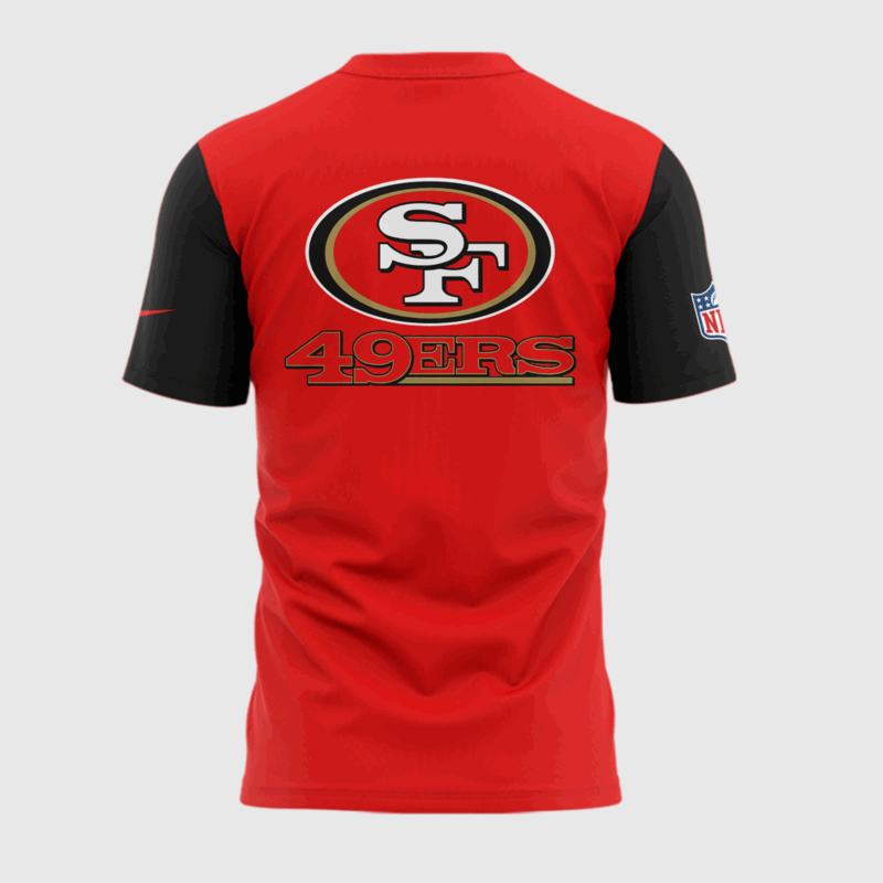 Limited Edition San Francisco 49ers Red Tshirt 2025 - Image 3