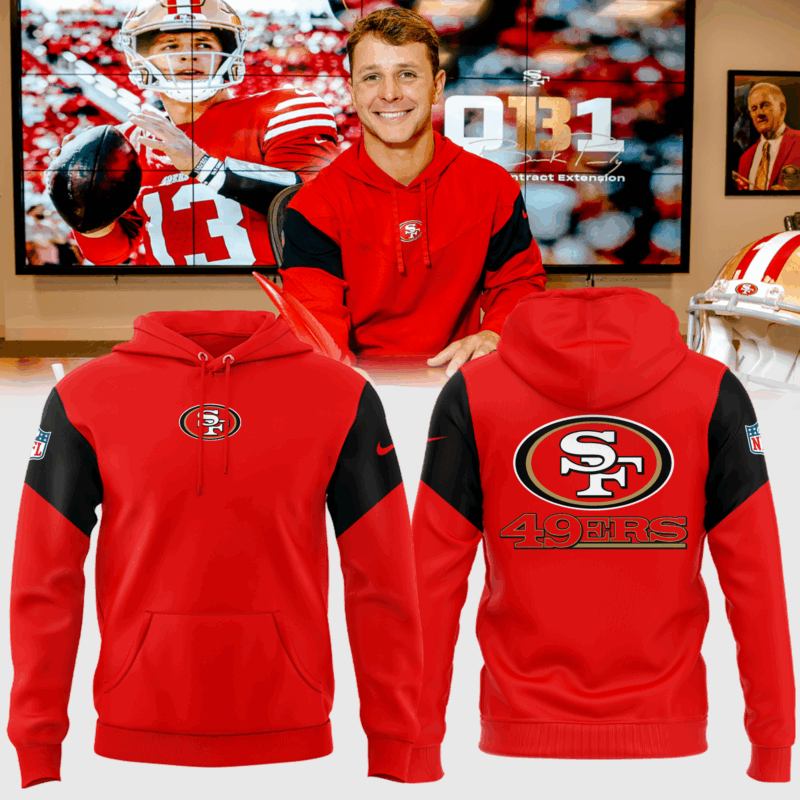 Limited Edition San Francisco 49ers Red Hoodie 2025