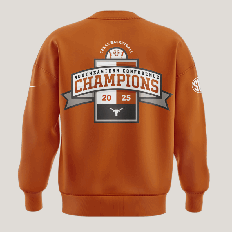Texas Baseball SEC CHAMPIONS 2025  limited edition  SWEATSHIRT - Image 3