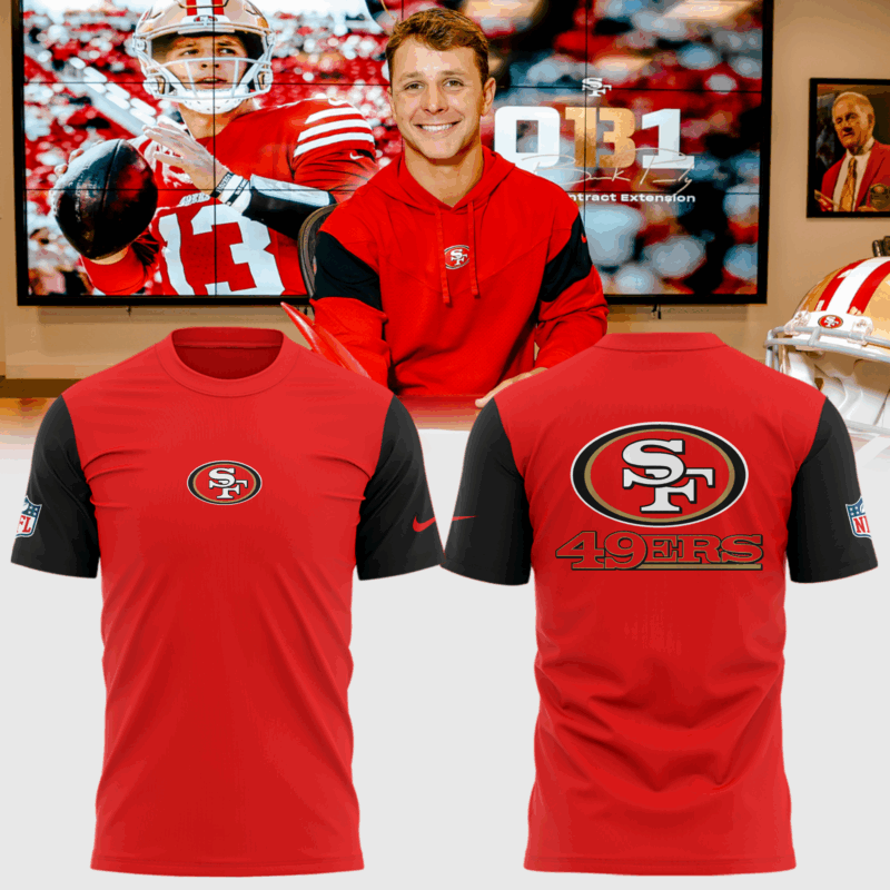 Limited Edition San Francisco 49ers Red Tshirt 2025
