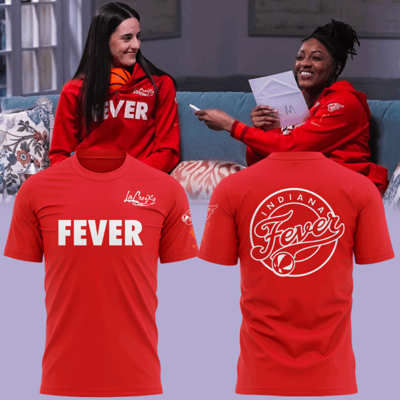 Special New Edition 2025 Indiana Fever Red TShirt