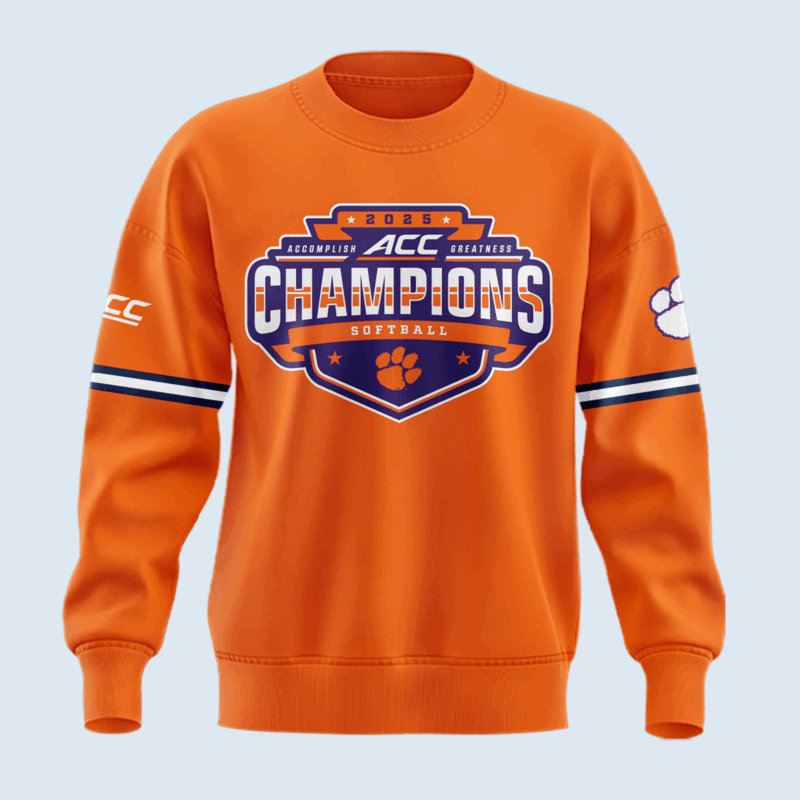 Limited Edition Clemson Softball ACC Champions Sweat 2025 - Image 2