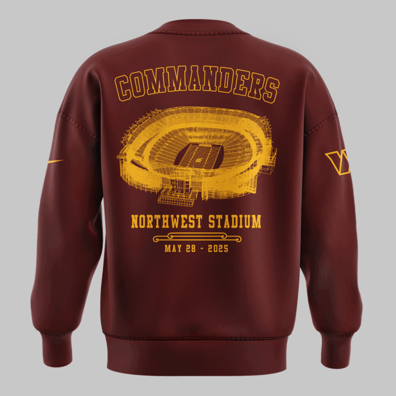 Limited Edition M72 World Tour x Washington Commanders Sweat 2025 - Image 3