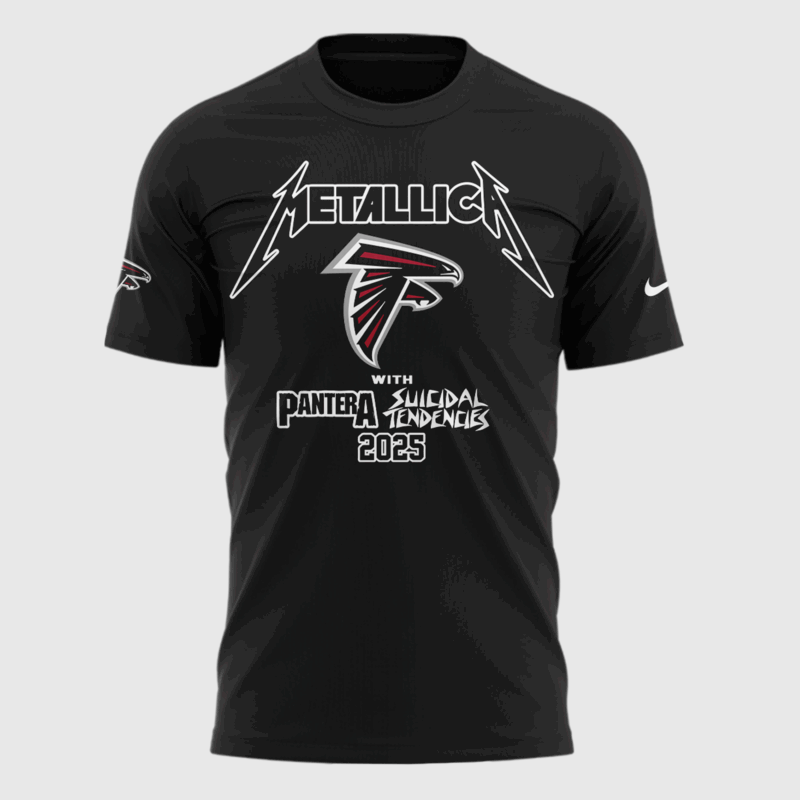 Limited Edition M72 World Tour x Atlanta Falcons Tshirt 2025 - Image 2