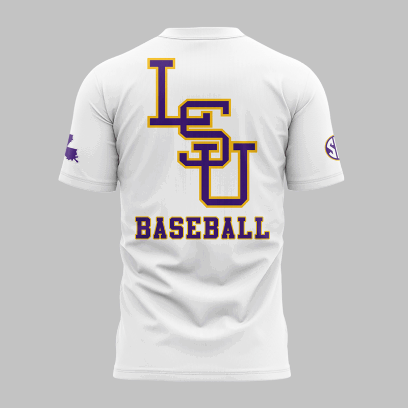 LSU Baseball  Limited Edition 2025 Tshirt - Image 3
