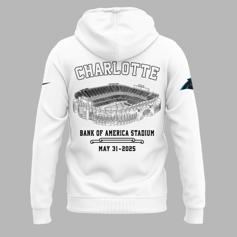 Limited Edition M72 World Tour x Carolina Panthers Hoodie 2025 - Image 3