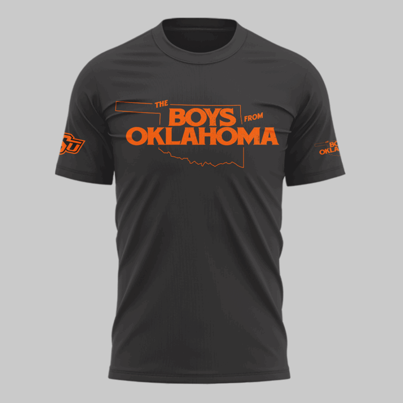 Cowboys Limited The Boys From Oklahoma Black T shirt 2025 - Image 2