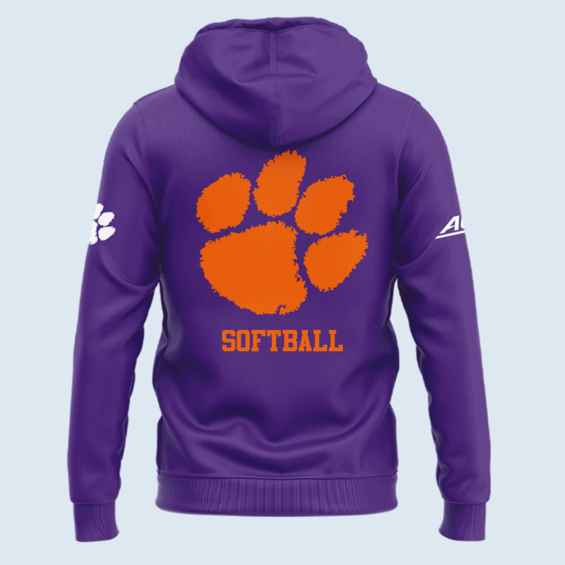 Limited Edition Clemson Softball ACC Champions Hoodie 2025 - Image 3