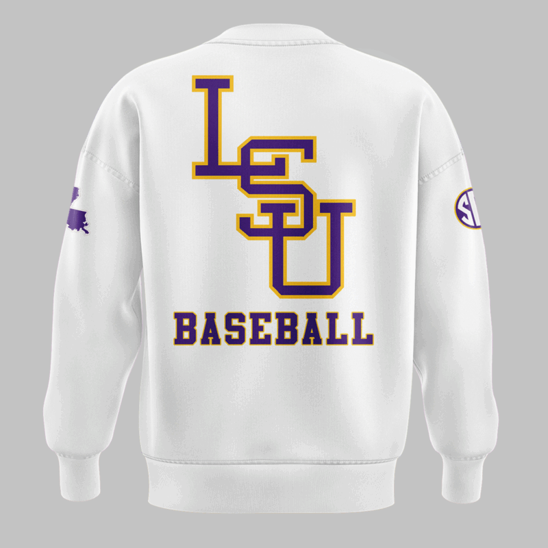 LSU Baseball  Limited Edition 2025 Sweatshirt - Image 3