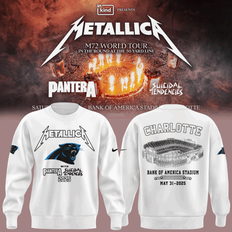Limited Edition M72 World Tour x Carolina Panthers Sweat 2025