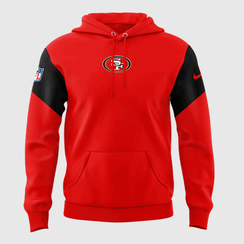 Limited Edition San Francisco 49ers Red Hoodie 2025 - Image 2