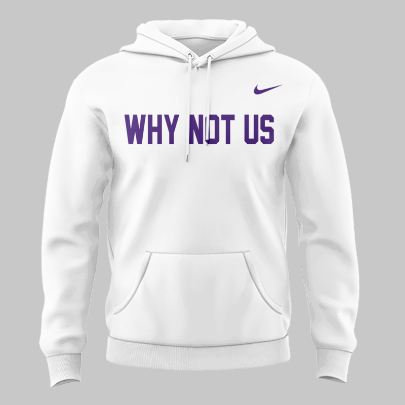 Limited Edition Clemson Softball " Why Not US" White Hoodie 2025 - Image 2