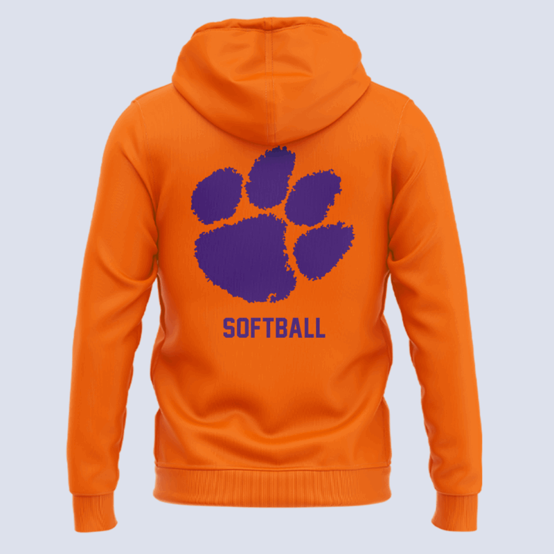 Limited Edition Clemson Softball " Why Not US" Hoodie 2025 - Image 3