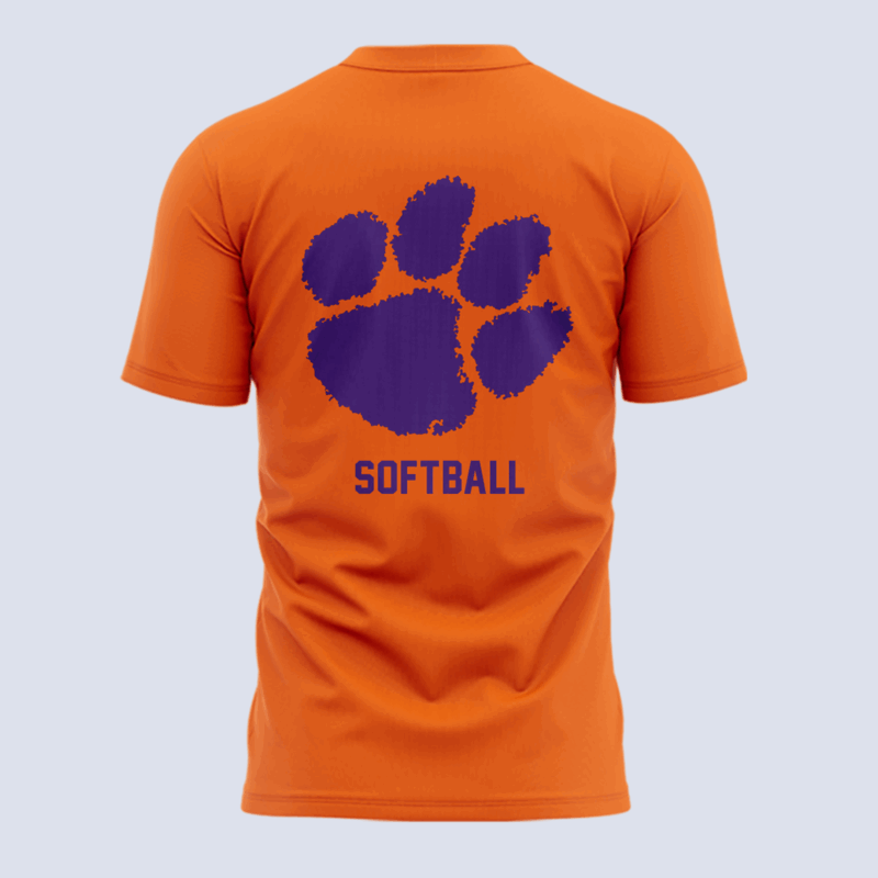 Limited Edition Clemson Softball " Why Not US" Tshirt 2025 - Image 3