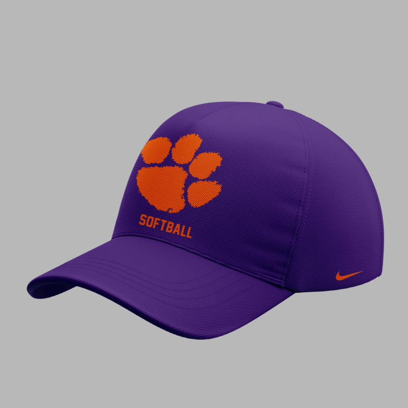 Limited Edition Clemson Softball ” Why Not US” Purple Tshirt 2025 - Image 4