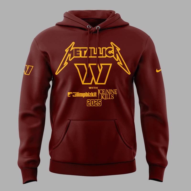 Limited Edition M72 World Tour x Washington Commanders Hoodie 2025 - Image 2