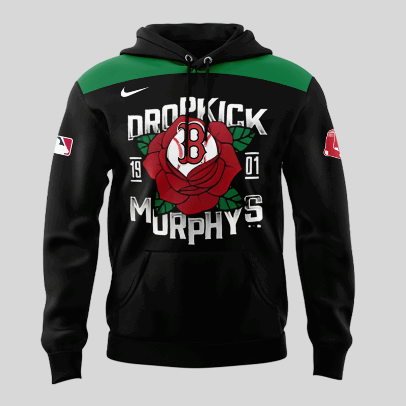 Limited edition Boston Red Sox x Dropkick Murphys Night 2025 Hoodie - Image 2