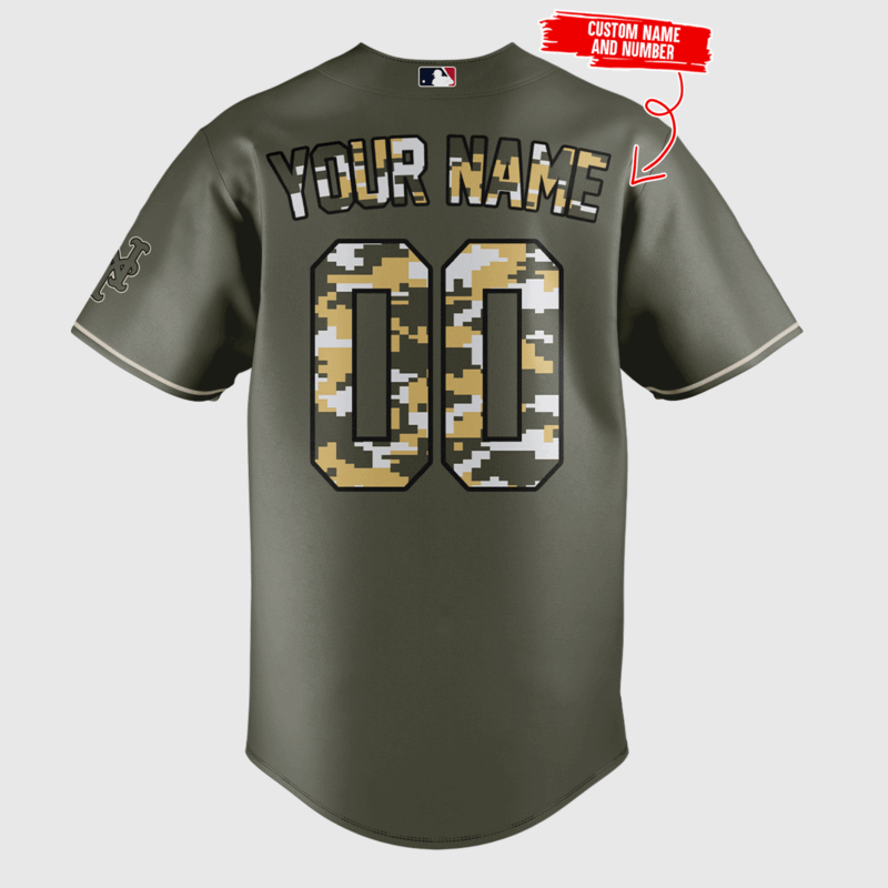 Special New New York Mets Camo Jersey 2025 Custom - Image 3