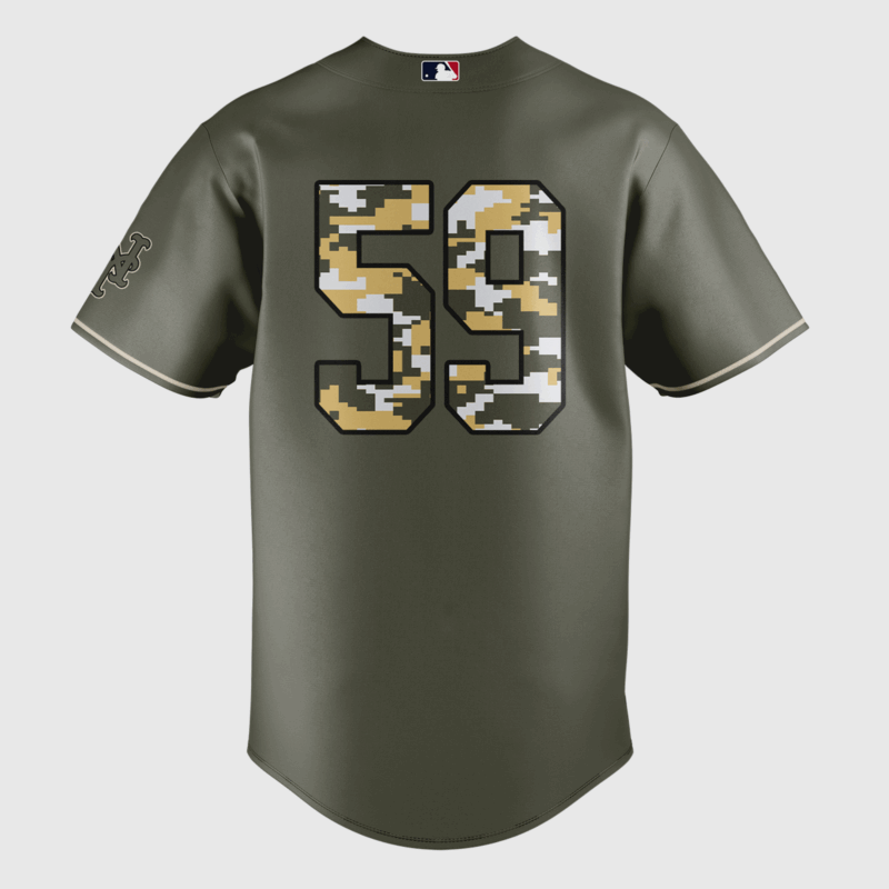 Special New New York Mets Sean Manaea Camo Jersey 2025 - Image 3