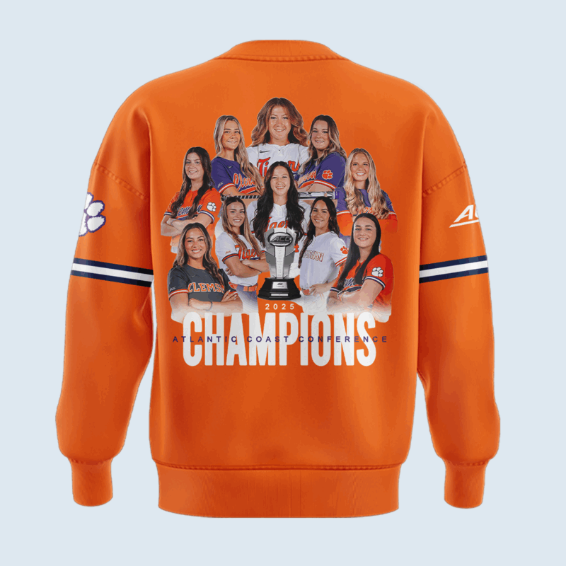 Limited Edition Clemson Softball ACC Champions Sweat 2025 - Image 3
