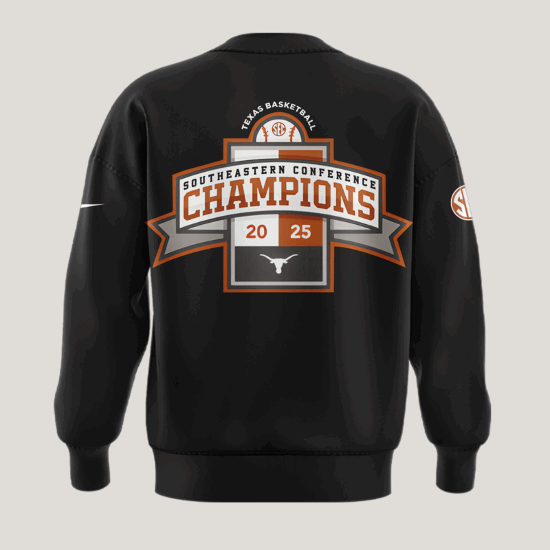 Texas Baseball SEC CHAMPIONS 2025  limited edition  SWEATSHIRT - Image 3