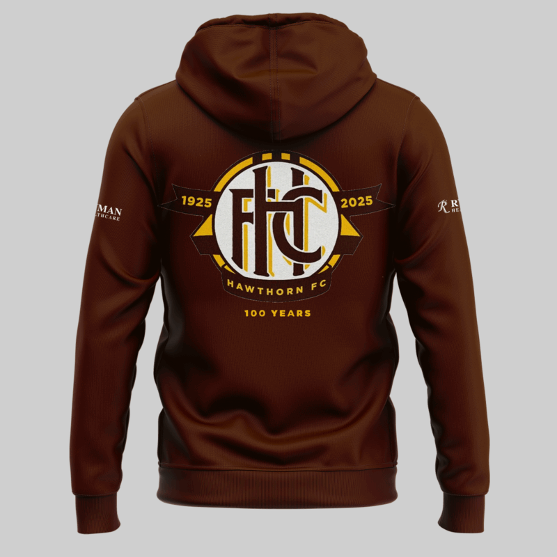 Limited Edition Hawthorn FC Hoodie 2025 - Image 3