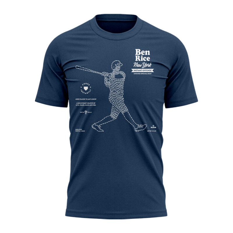 New York Yankees Ben Rice: Instant Offense T-Shirt - Image 2