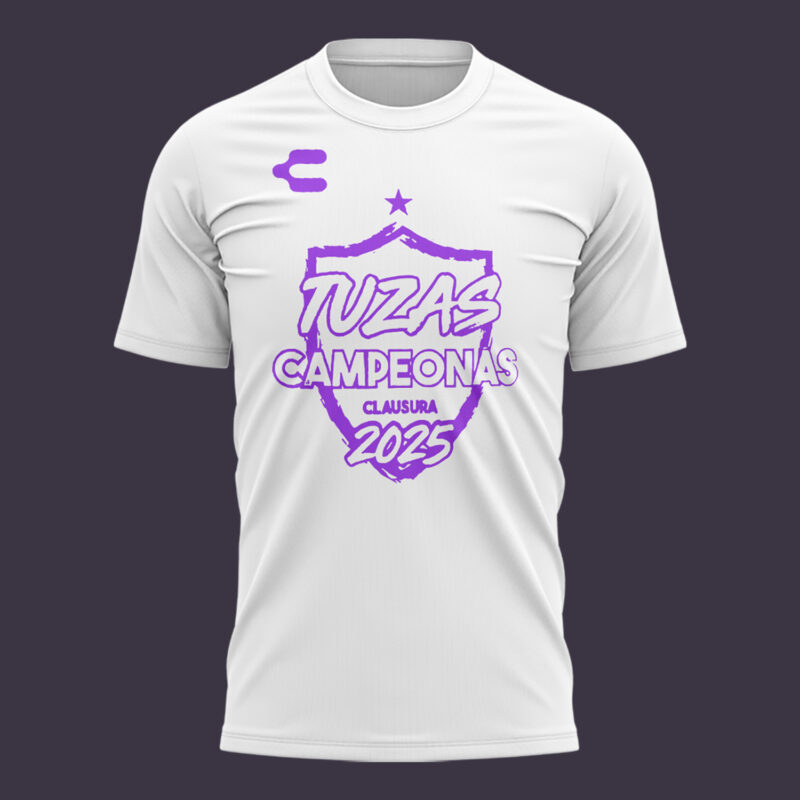 Camiseta Edición Limitada del Club Pachuca Femenil CAMPEONAS Clausura 2025 - Image 2
