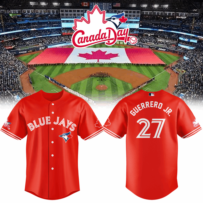 Toronto Blue Jays Canada Day 2025 BASEBALL JERSEY