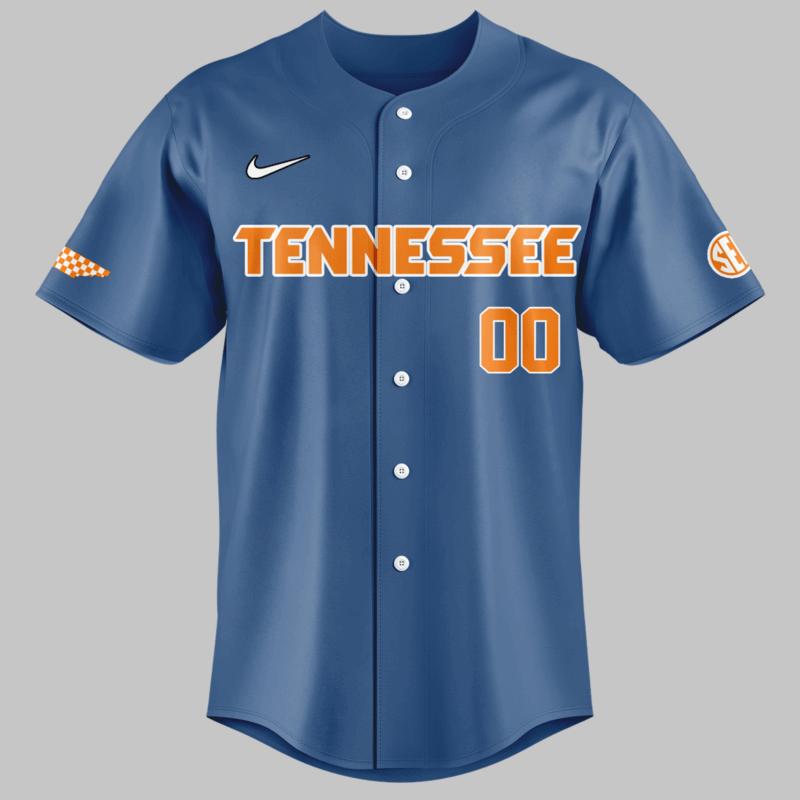 Tennessee Baseball  Special Edition 2025 BASEBALL JERSEY Custom Number and Custom Name - Image 2