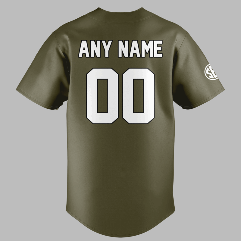 Limited Edition Vanderbilt Baseball Military Appreciation Jersey 2025 - Image 3