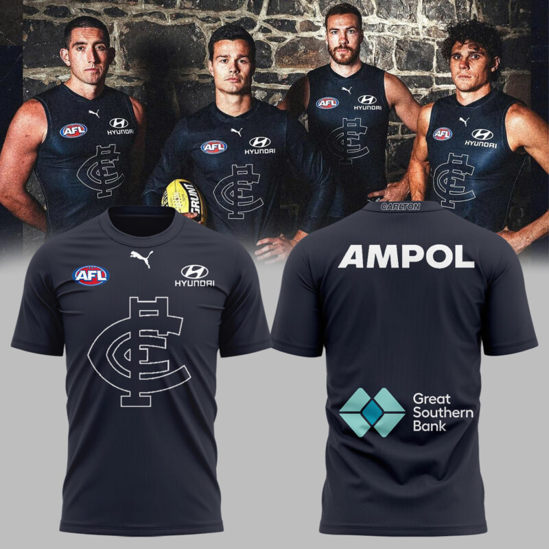 Carlton Football Club  limited edition 2025 tshirt