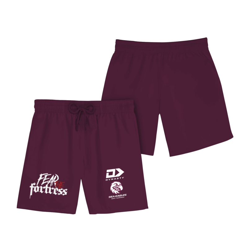 Manly Warringah Sea Eagles NRL Newest Polo Shirt Fear The Fortress MO V7 - Image 3