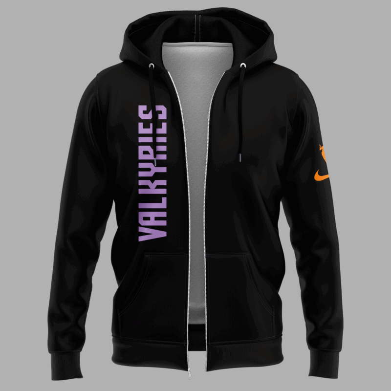 Golden State Valkyries Limited Edition 2025 Zip Hoodie - Image 2