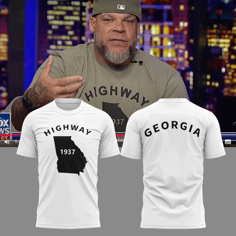Limited Edition Tyrus "Highway 1937 Georgia" White Tshirt 2025