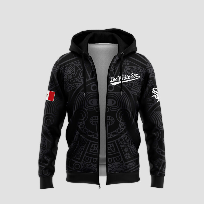 2.Special Edition Chicago White Sox Mexican Heritage Night Zip Hoodie 2025 - Image 2