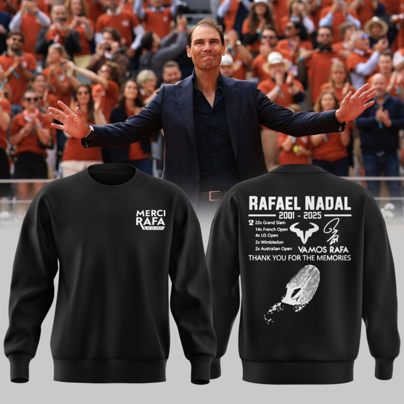 Exclusive Versio Rafael Nadal Black Sweat 2025