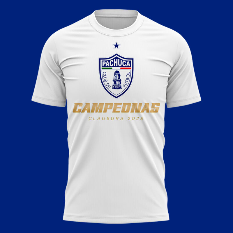 Camiseta del Club Pachuca Femenil CAMPEONAS Clausura - Image 2