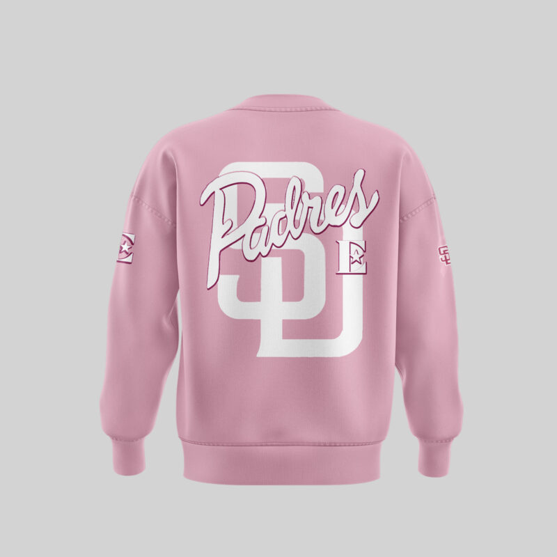Limited Edition Elton John x San Diego Padres Pink Sweat 2025 - Image 3