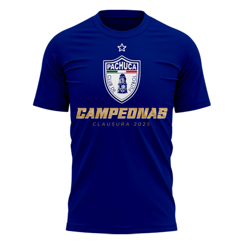 Camiseta del Club Pachuca Femenil CAMPEONAS Clausura I - Image 2