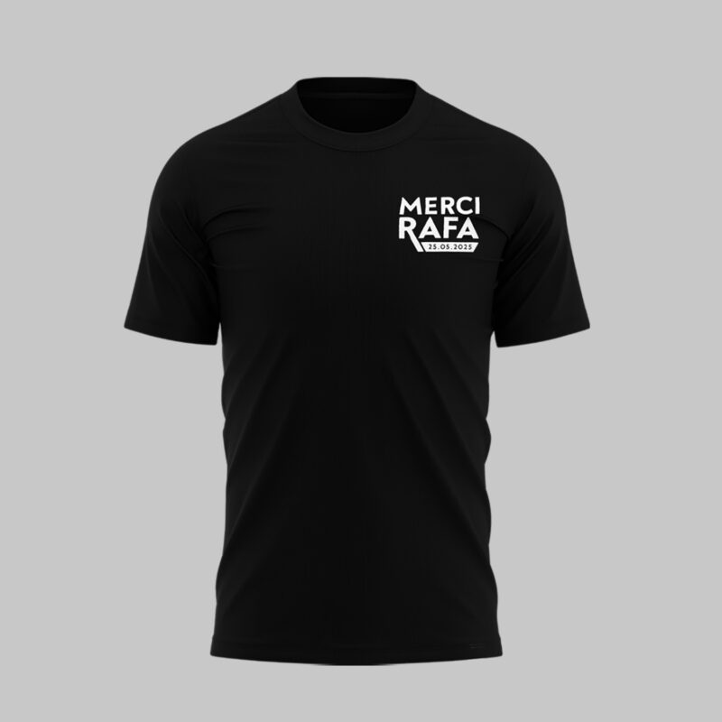 Exclusive Versio Rafael Nadal Black Tshirt 2025 - Image 2
