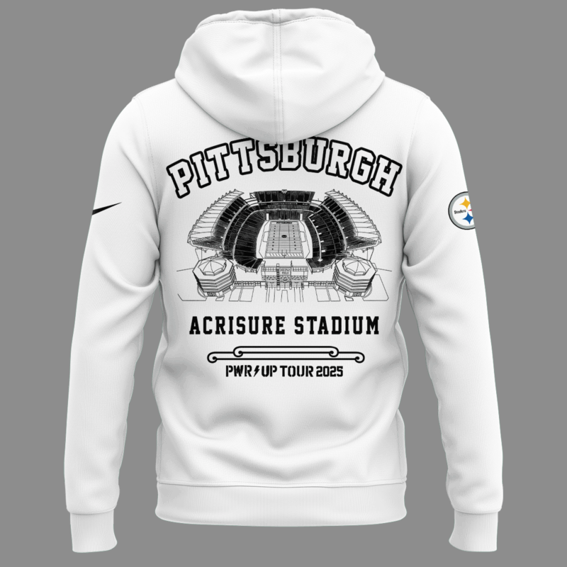 Limited Edition AC/DC x Pittsburgh Steelers Hoodie 2025 - Image 3