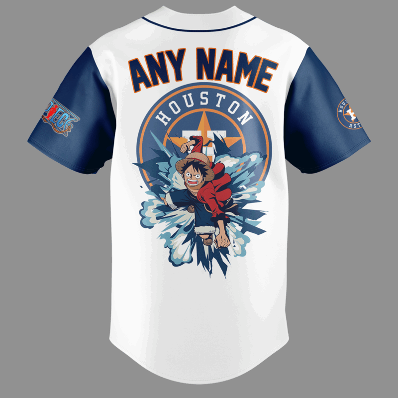 Special New Houston Astros x One Piece Jersey 2025 - Image 3