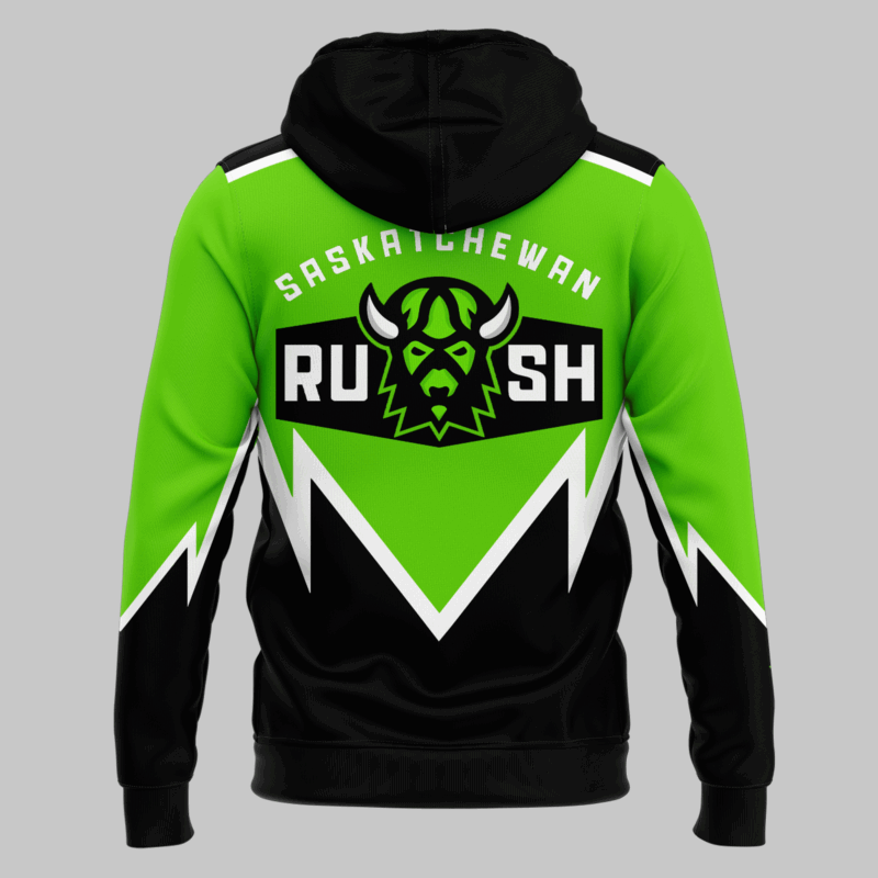 Special Edition New Saskatchewan Rush 2025 Hoodie - Image 3