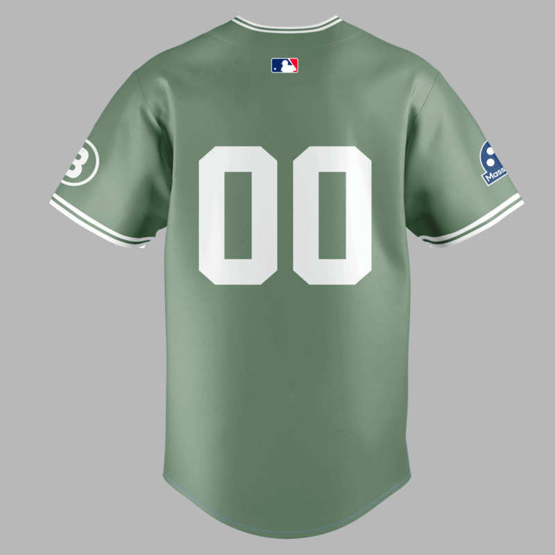 Boston Red Sox Nike 2025 City Connect Limited Jersey Custum  Number - Green - Image 3