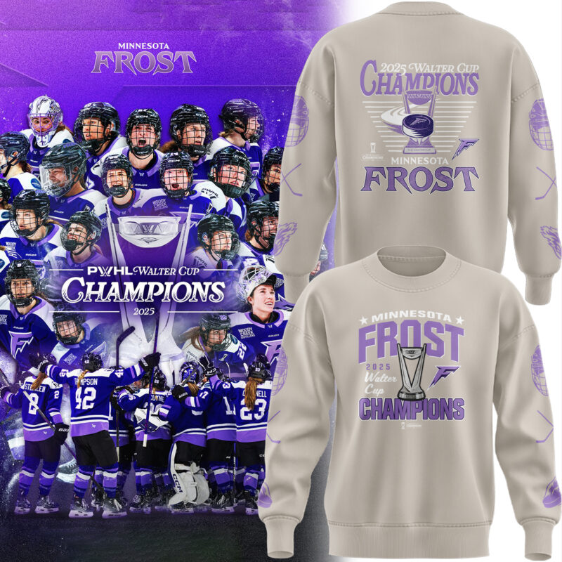 Special New Stadium Essentials Championship Upwards 25 Crew Cream Sweatshirt