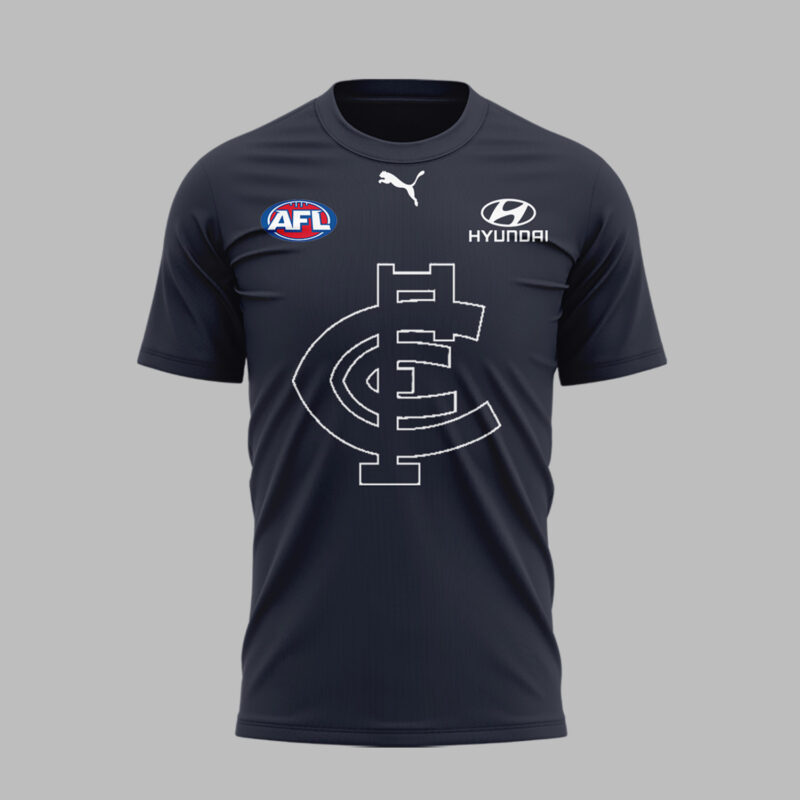 Carlton Football Club limited edition 2025 Tshirt  Custom Number - Image 2